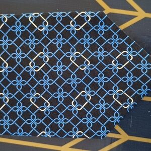 Brooks Brothers NeckTie Blue Silk Handmade in USA Woven in Italy 60 in Length